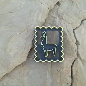 Standing lama