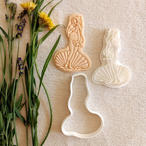 The birth of Venus by Botticelli