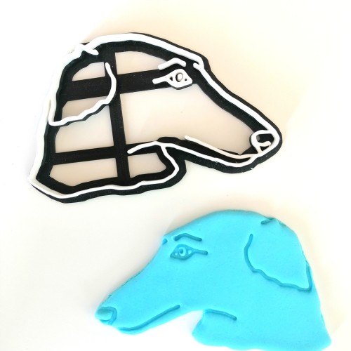 Greyhound head