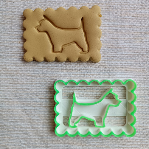 Dog (in rectangle frame)