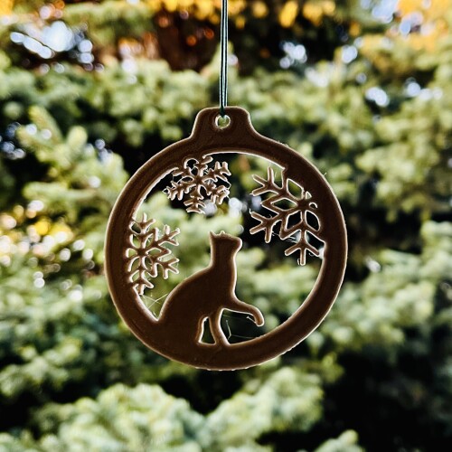 Cat ornament