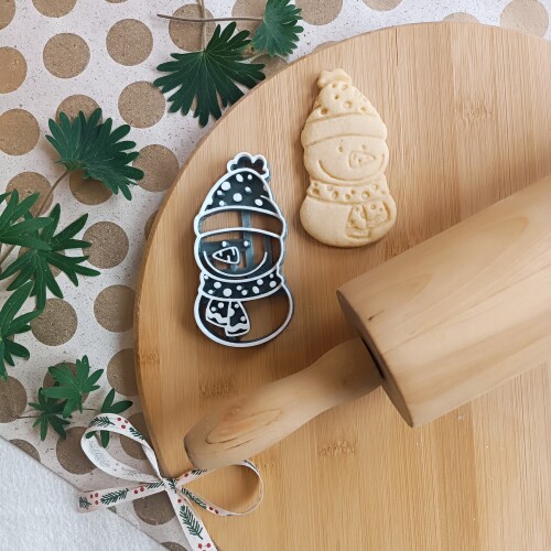 Cute shaped snowman 2025