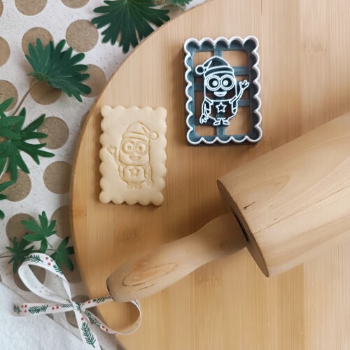 Minion in a Santa hat 2025